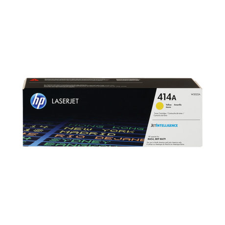 HP 414A Yellow Original LaserJet Toner Cartridge — Being Shipped
