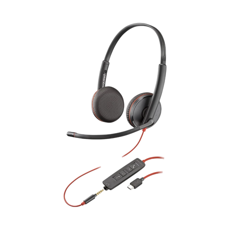 Poly Blackwire C3225 Stereo USB-C Headset — Being Shipped