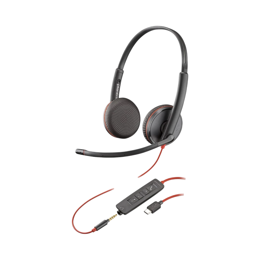 Poly Blackwire C3225 Stereo USB-C Headset — Being Shipped