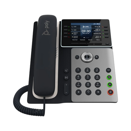 Poly Edge E350 IP Desk Phone with Power Adapter — Being Shipped
