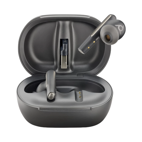 Poly Voyager Free 60+ UC Earbuds (Carbon Black) — Being Shipped