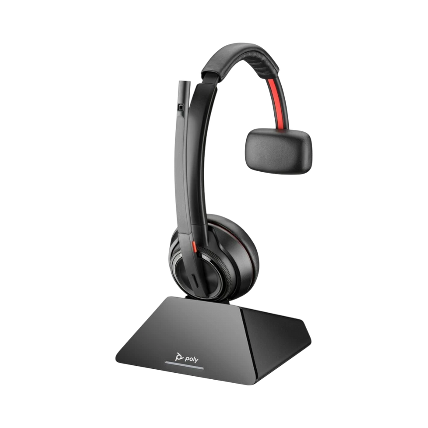 Poly Savi 8210 UC Over-the-Head Wireless Mono Computer Headset — Being Shipped
