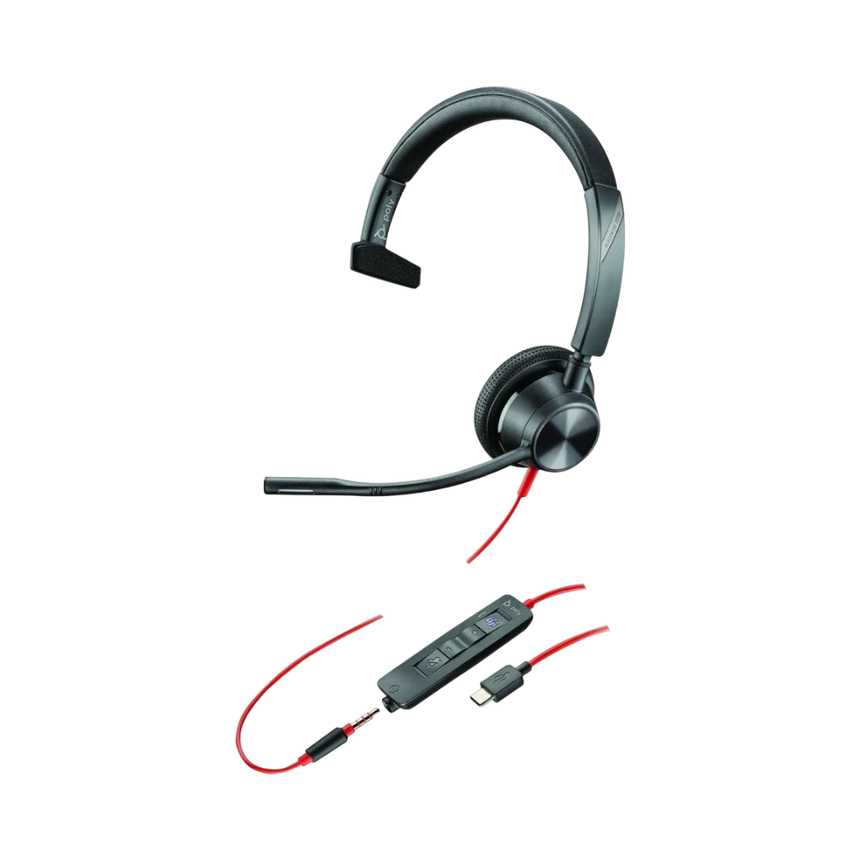 Poly Blackwire 3315 Microsoft Teams Certified Headset — Being Shipped