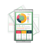 HP EliteDisplay E223 1FH45A8 21.5" 16:9 60Hz FHD IPS Monitor (Silver) — Being Shipped