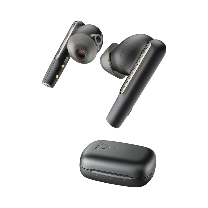 Poly Voyager Free 60 UC Earbuds (Carbon Black, Microsoft Teams Certified) — Being Shipped