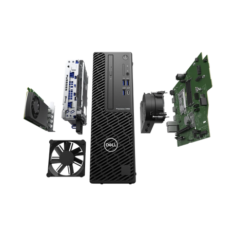 Dell Precision 3460 SFF Desktop Computer, Intel Core i5-14600, NVIDIA T1000, 16GB DDR5 RAM, 512GB SSD — Being Shipped
