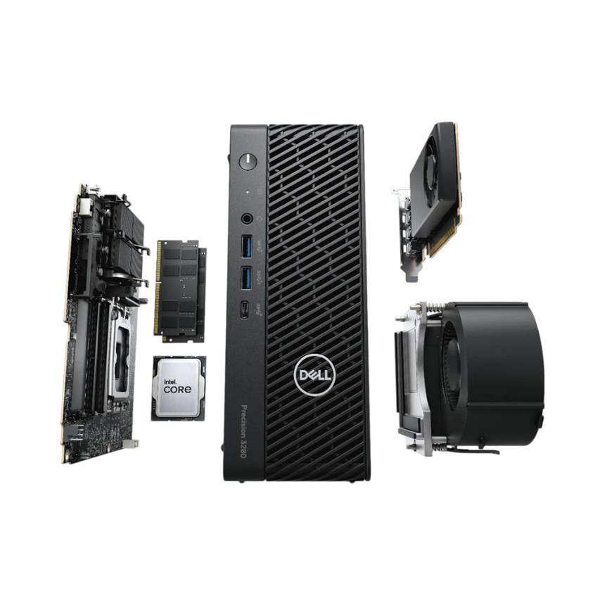 Dell Precision 3280 Compact Workstation, Intel Core i7-14700, NVIDIA T1000, 32GB DDR5 RAM, 512GB SSD — Being Shipped