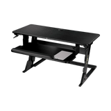 3M Precision Standing Desk 35"W Manual Adjustable Desk Riser with Gel Wrist Rest and Precise Mouse Pad — Being Shipped