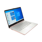 HP 14 Series 14" Touchscreen Laptop, Intel Celeron N4020, 4GB RAM, 64 GB eMMC (Pale Rose Gold) — Being Shipped