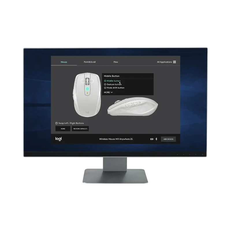 Logitech MX Anywhere 2S Bluetooth Edition Wireless USB Mouse — Being Shipped