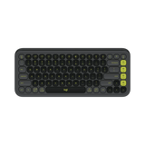Logitech POP ICON KEYS Wireless Keyboard (Graphite & Green) — Being Shipped