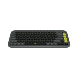 Logitech POP ICON KEYS Wireless Keyboard (Graphite & Green) — Being Shipped