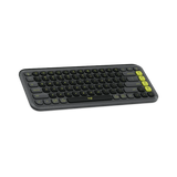 Logitech POP ICON KEYS Wireless Keyboard (Graphite & Green) — Being Shipped