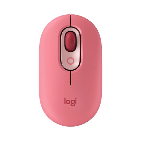Logitech POP Silent Wireless Bluetooth Mouse (Heartbreaker Rose) — Being Shipped