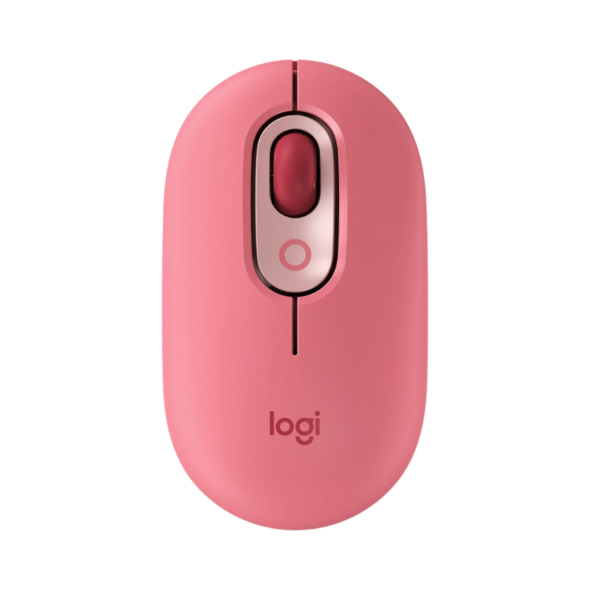 Logitech POP Silent Wireless Bluetooth Mouse (Heartbreaker Rose) — Being Shipped