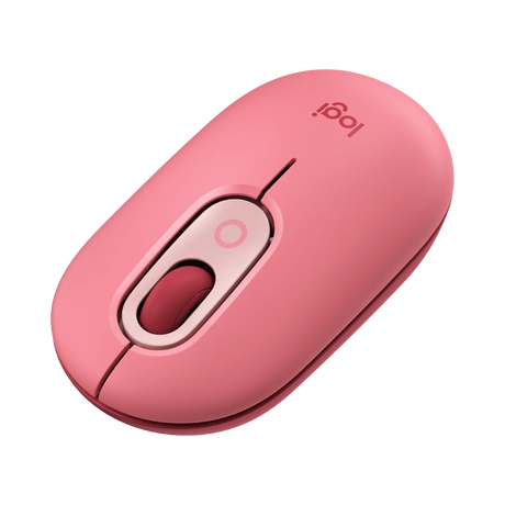 Logitech POP Silent Wireless Bluetooth Mouse (Heartbreaker Rose) — Being Shipped