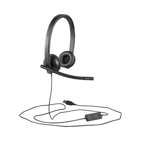 Logitech H570e Wired USB Stereo Headset — Being Shipped