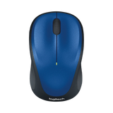 Logitech M317 Wireless Mouse (Blue/Black) — Being Shipped