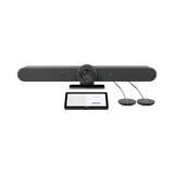 Logitech Rally Bar + Tap Cat5E + Mic Pods (TAA Compliant) — Being Shipped
