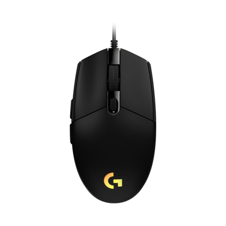 Logitech G203 LIGHTSYNC Ergonomic Optical USB Gaming Mouse (Black) — Being Shipped
