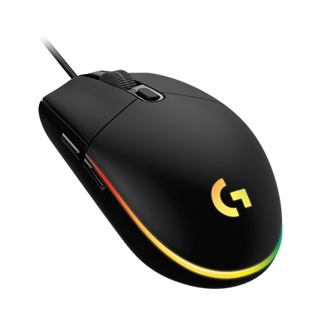 Logitech G203 LIGHTSYNC Ergonomic Optical USB Gaming Mouse (Black) — Being Shipped