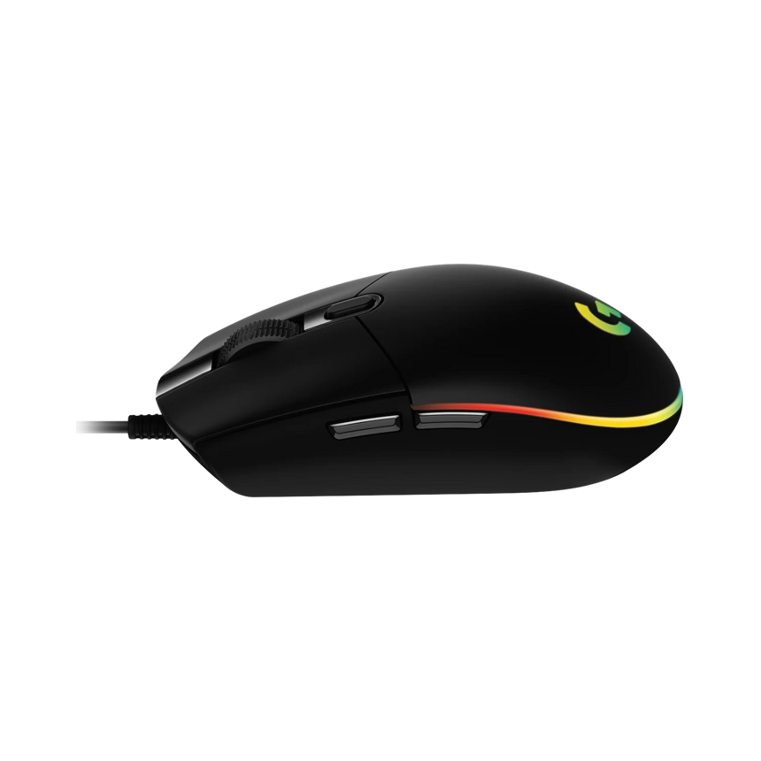 Logitech G203 LIGHTSYNC Ergonomic Optical USB Gaming Mouse (Black) — Being Shipped