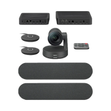 Logitech Rally Plus UHD 4K Conference Camera System with Dual-Speakers and Mic Pods Set — Being Shipped