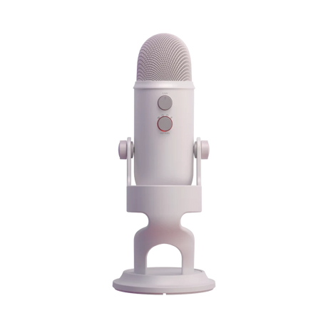 Logitech Blue Yeti for Aurora Collection USB Microphone (White Mist) — Being Shipped