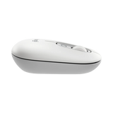 Logitech POP ICON Wireless Keyboard & Mouse Combo (Off-White & Orange) — Being Shipped