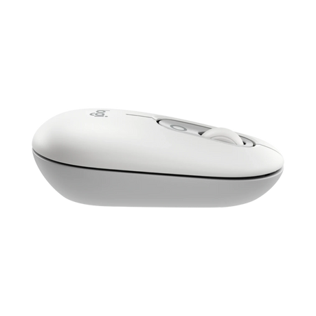 Logitech POP ICON Wireless Keyboard & Mouse Combo (Off-White & Orange) — Being Shipped