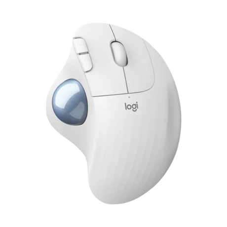 Logitech Ergo M575 Wireless Trackball Mouse for Business (White) — Being Shipped