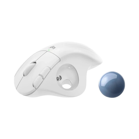 Logitech Ergo M575 Wireless Trackball Mouse for Business (White) — Being Shipped