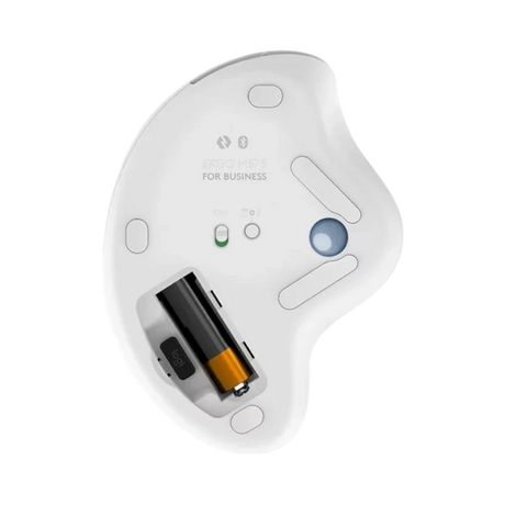 Logitech Ergo M575 Wireless Trackball Mouse for Business (White) — Being Shipped