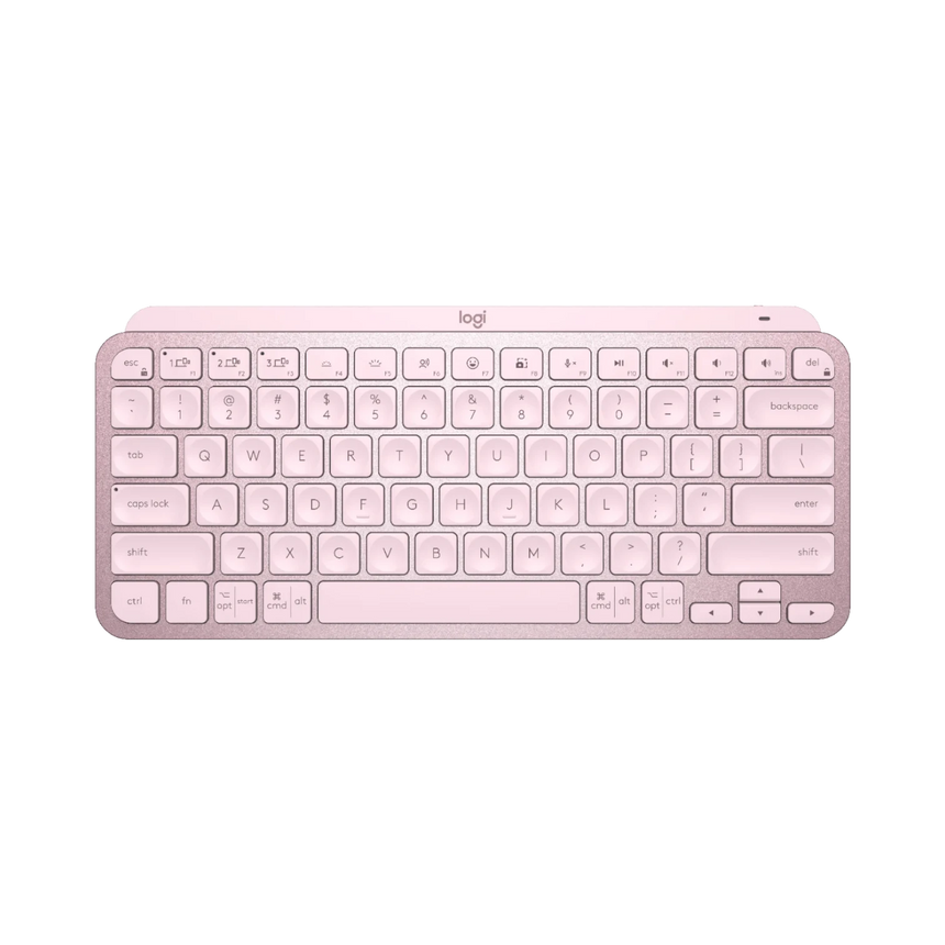 Logitech MX Keys Mini Wireless Keyboard (Rose) — Being Shipped