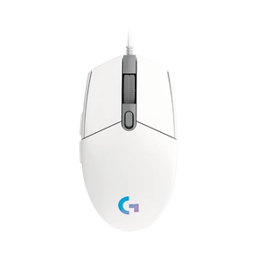Logitech G203 Lightsync Gaming Optical USB Gaming Mouse (White) — Being Shipped