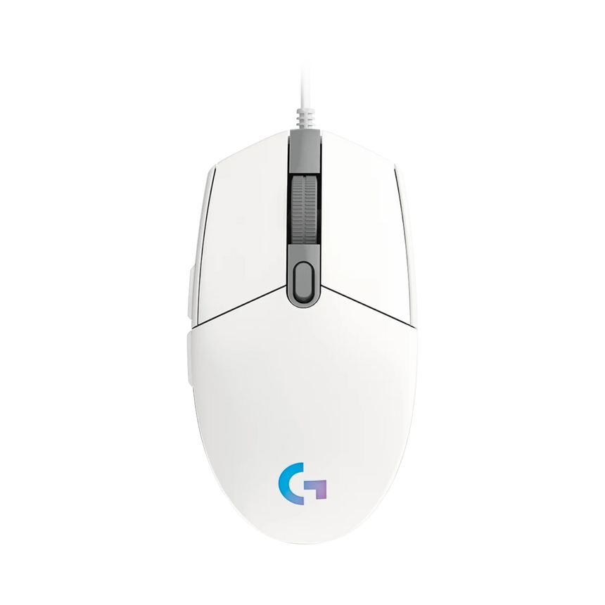Logitech G203 Lightsync Gaming Optical USB Gaming Mouse (White) — Being Shipped