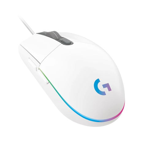 Logitech G203 Lightsync Gaming Optical USB Gaming Mouse (White) — Being Shipped