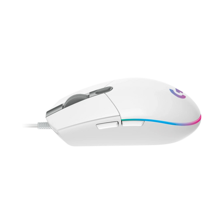 Logitech G203 Lightsync Gaming Optical USB Gaming Mouse (White) — Being Shipped