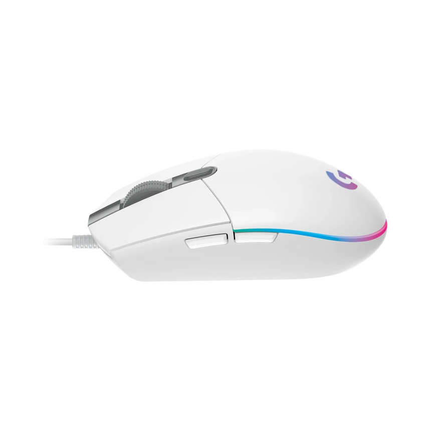 Logitech G203 Lightsync Gaming Optical USB Gaming Mouse (White) — Being Shipped