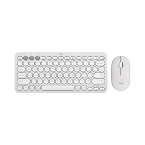 Logitech Pebble 2 Wireless Keyboard and Mouse Combo (Tonal White) — Being Shipped