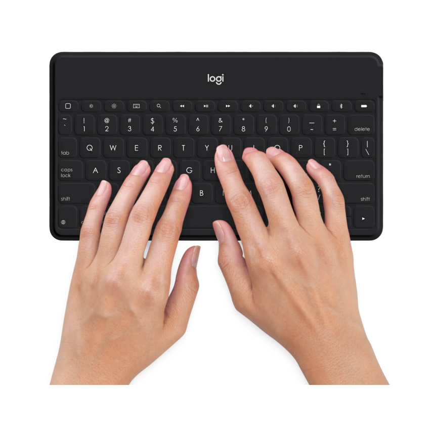 Logitech KEYS-TO-GO Wireless Keyboard (Stone) — Being Shipped