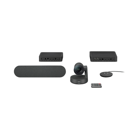 Logitech Rally UHD 4K Conference Camera System with Speaker and Mic Pod Set — Being Shipped