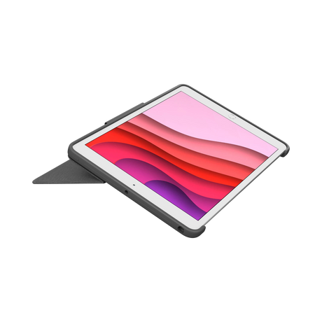 Logitech Combo Touch Backlit Keyboard Case for Apple iPad (Gen 7 to 9) (Graphite) — Being Shipped