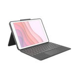 Logitech Combo Touch Backlit Keyboard Case for Apple iPad (Gen 7 to 9) (Graphite) — Being Shipped
