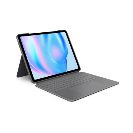Logitech Combo Touch Backlit Keyboard Case for Apple 11" iPad Air M2 (Oxford Gray) — Being Shipped