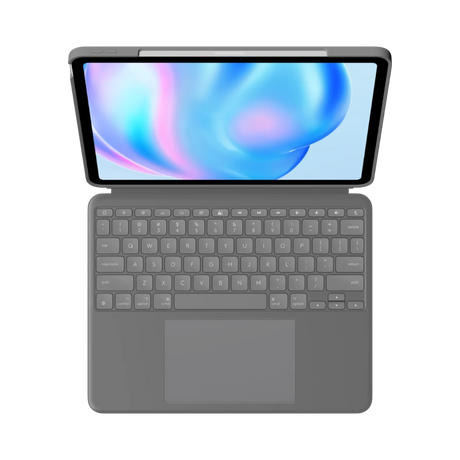 Logitech Combo Touch Backlit Keyboard Case for Apple 11" iPad Air M2 (Oxford Gray) — Being Shipped
