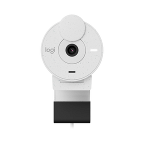 Logitech Brio 300 1080p Full HD Webcam (White) — Being Shipped