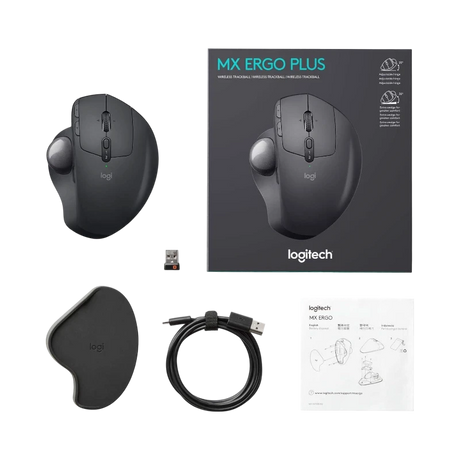 Logitech MX ERGO Plus Wireless Trackball Mouse — Being Shipped