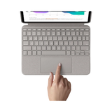 Logitech Combo Touch Backlit Keyboard Case for Apple 11" iPad Pro 1st-4th Gen (Sand) — Being Shipped