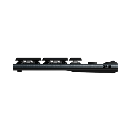 Logitech G G915 LIGHTSPEED Wireless RGB Mechanical Gaming Keyboard (Carbon, GL Clicky) — Being Shipped